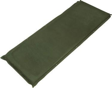 Trailblazer Self-Inflatable Suede Air Mattress – Olive Green, Large
