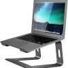 Adjustable Portable Aluminium Laptop Stand Ergonomic Tray Holder Cooling Riser