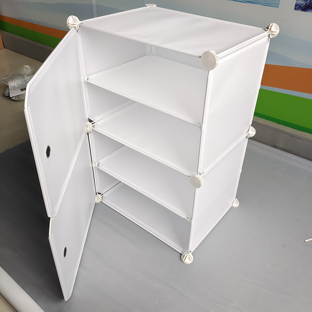 Shoe Display Case Box Rack Large Storage Cabinet Plastic Boxes Drawer – 44x32x65 cm