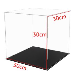 Acrylic Display Case Action Figure Box Dustproof Model Collections – 30x30x30 cm