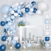 Balloon Arch Kit Set Garland Birthday Wedding Baby Shower Party Decor – 104 (Blue)