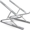 Portable Adjustable Laptop Stand Foldable Desktop Tripod Tray Anti-skid Pad – Double Layer