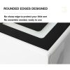 Smart Bedside Tables Side 3 Drawers Wireless Charging Nightstand LED Light USB Connection – Right Hand