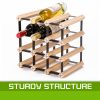 La Bella Timber Wine Rack Storage Cellar Organiser – 12 Bottle