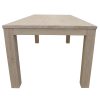 Foxglove Dining Table Solid Mt Ash Wood Home Dinner Furniture – White – 190x100x76 cm