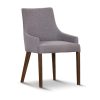 Tuberose Dining Chair PU Leather Solid Acacia Timber Wood Furniture