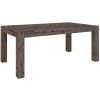 Catmint Dining Table Solid Acacia Timber Wood – Stone Grey – 180x100x77 cm