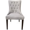 Florence  Fabric Dining Chair French Provincial Solid Timber Wood – 2