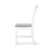 Laelia Dining Chair Solid Acacia Timber Wood Coastal Furniture – White – 2