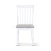 Laelia Dining Table Chair Acacia Wood Coastal Furniture – White – 7