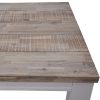Plumeria Dining Table Solid Acacia Wood Home Dinner Furniture -White Brush – 190x100x77 cm