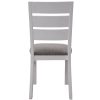 Plumeria Dining Chair Solid Acacia Wood Dining Furniture – White Brush – 2