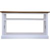 Beechworth Console Hallway Entry Table 140cm Solid Pine Wood Hampton – Grey