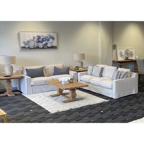 Chubbuck Sofa Fabric Uplholstered Lounge Couch – Stone