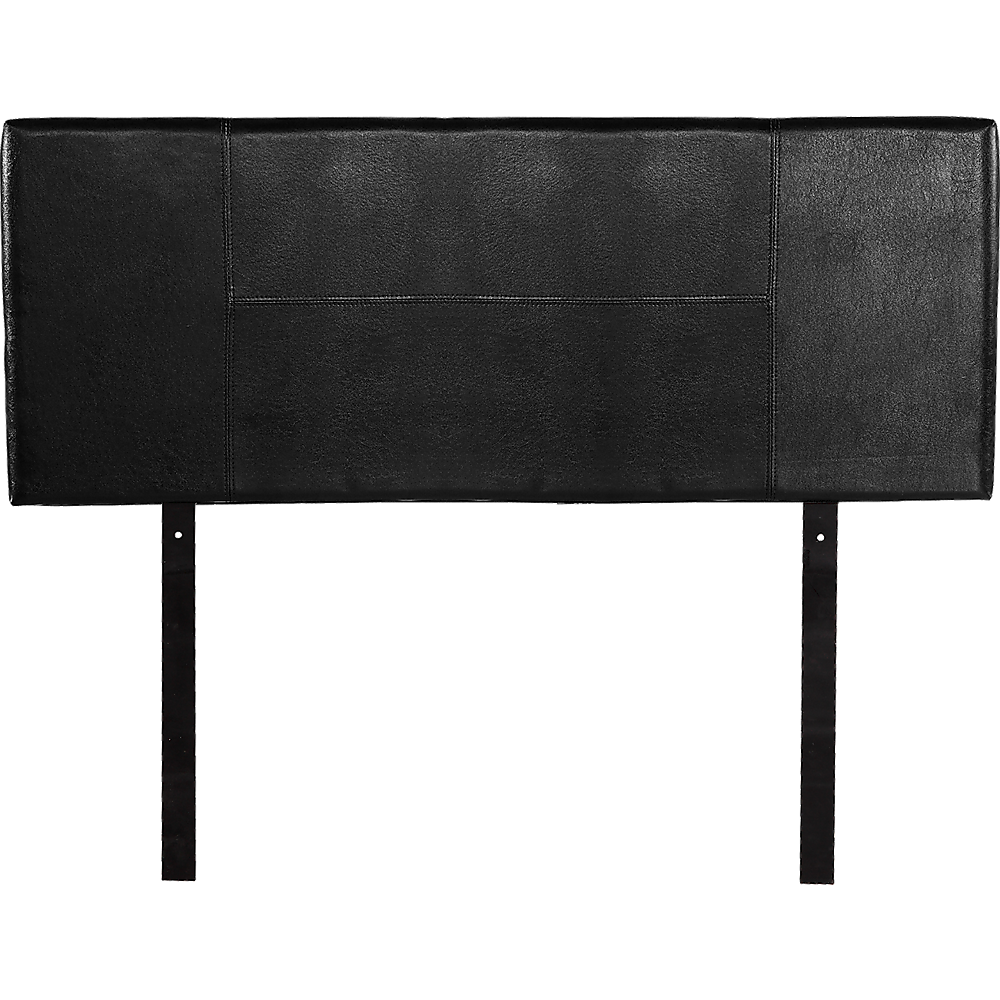 PU Leather Double Bed Headboard Bedhead – Black