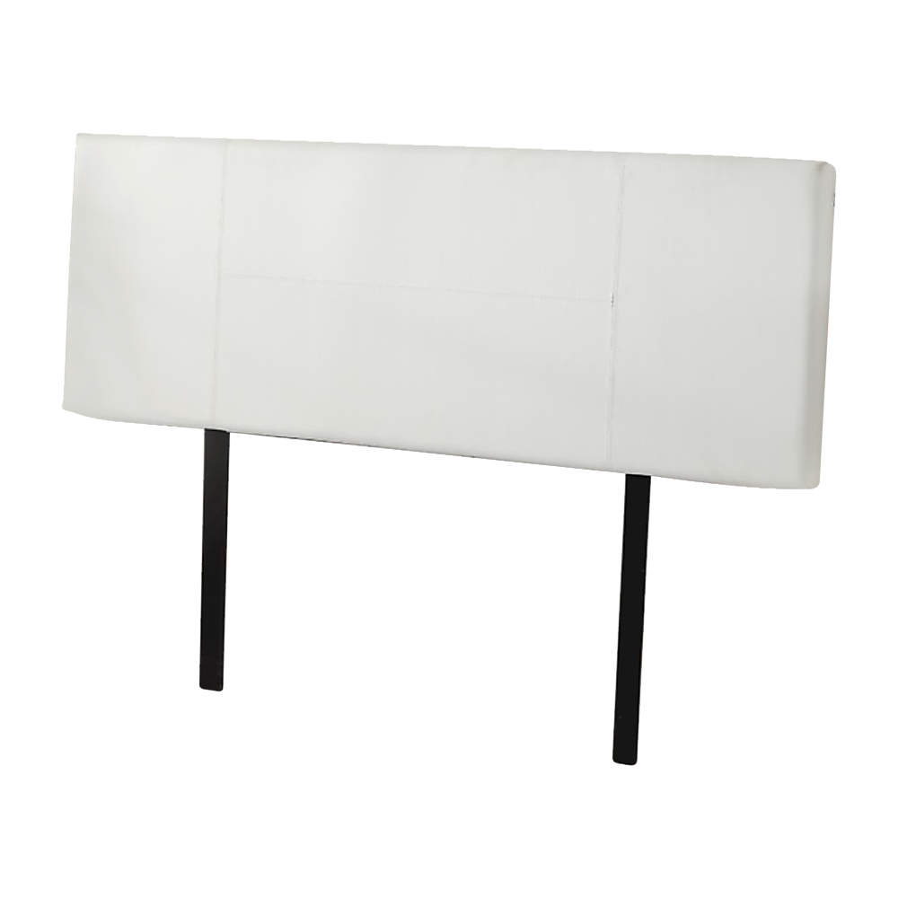 PU Leather Double Bed Headboard Bedhead – White