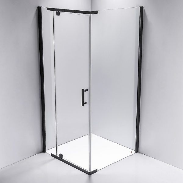 Shower Screen Framed Safety Glass Pivot Door By Della Francesca