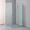 1100 x 700mm Frameless 10mm Glass Shower Screen By Della Francesca