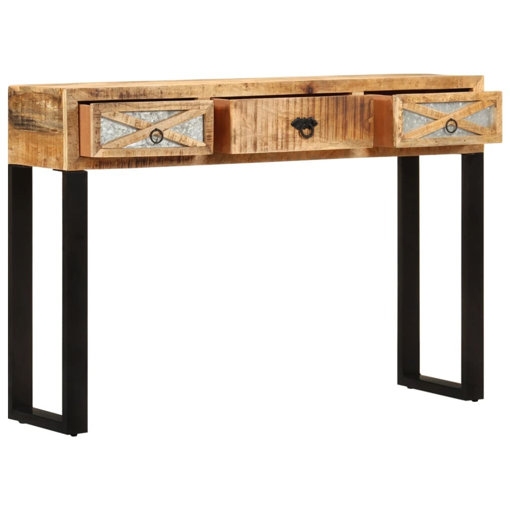 Console Table 110x30x76 cm Solid Mango Wood