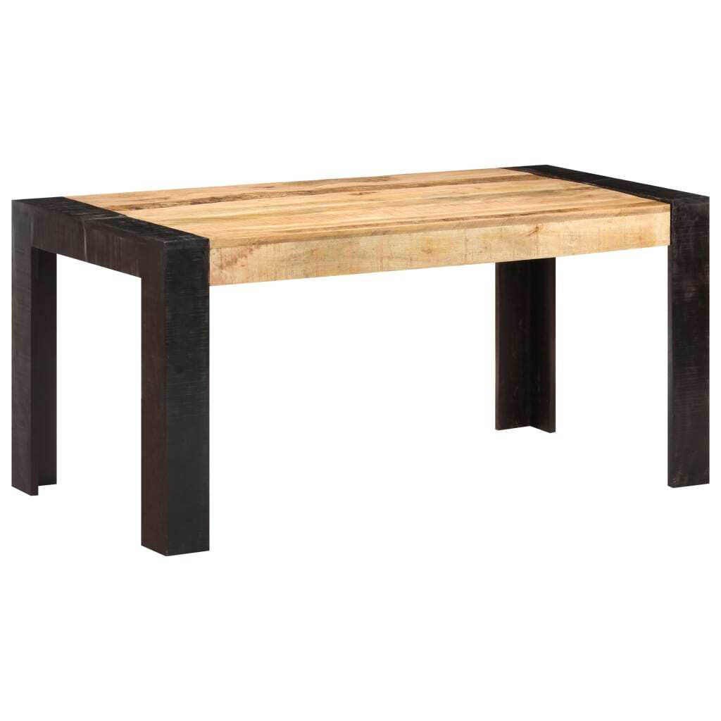 Dining Table 160x80x76 cm Solid Mango Wood