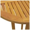 3 Piece Folding Bar Set Solid Wood Teak