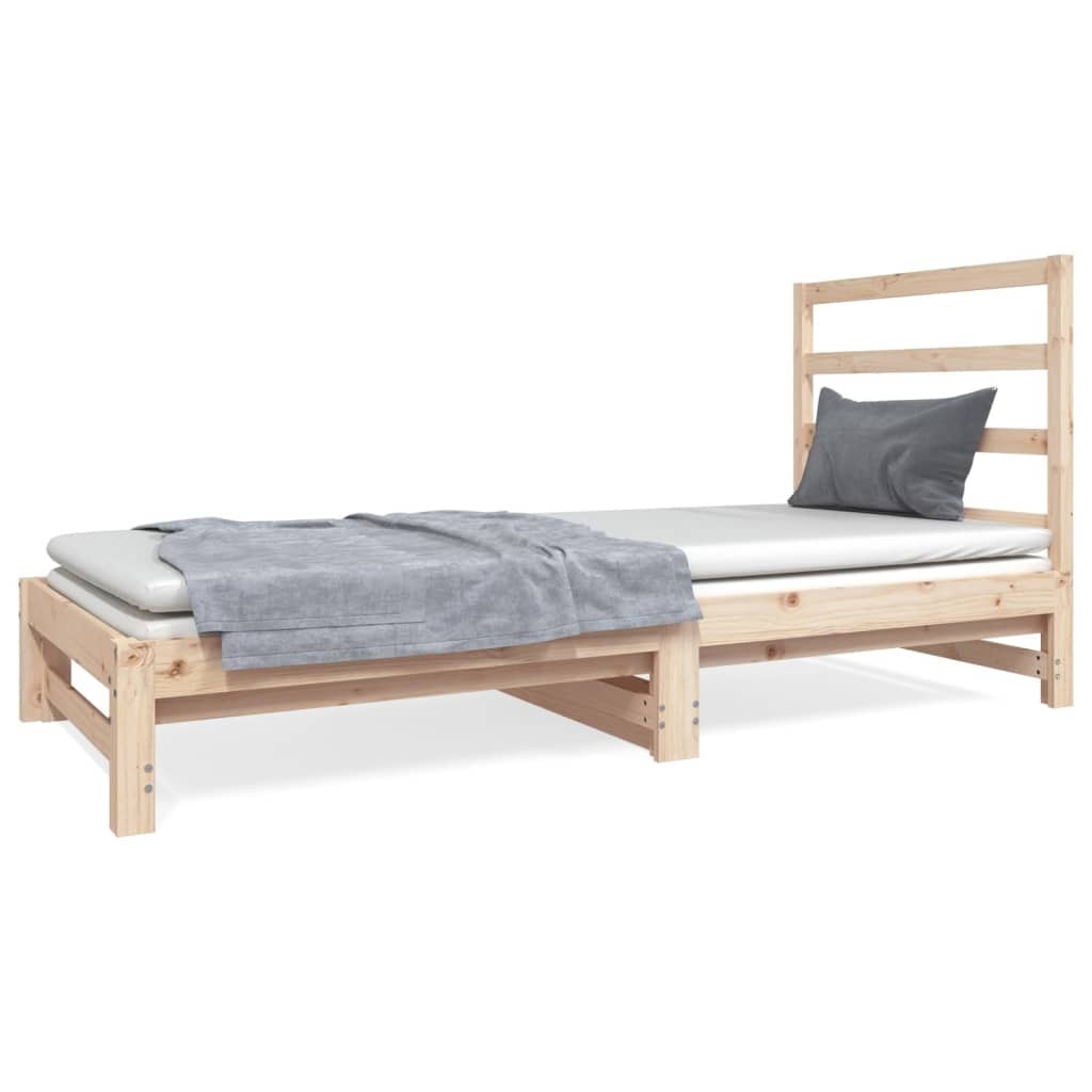 Papillion Day Bed 2x(90×190) cm Solid Wood Pine