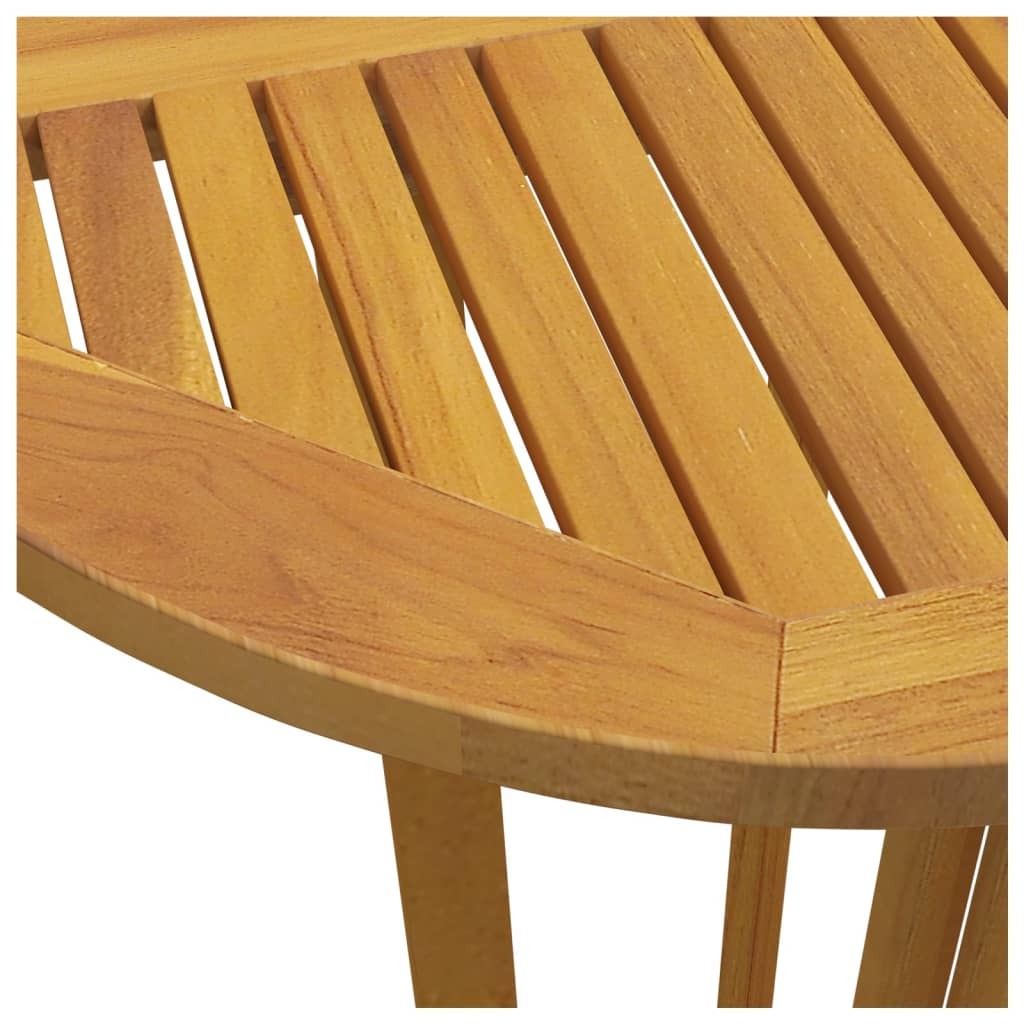 Folding Bar Table 90x65x105 cm Solid Wood Teak