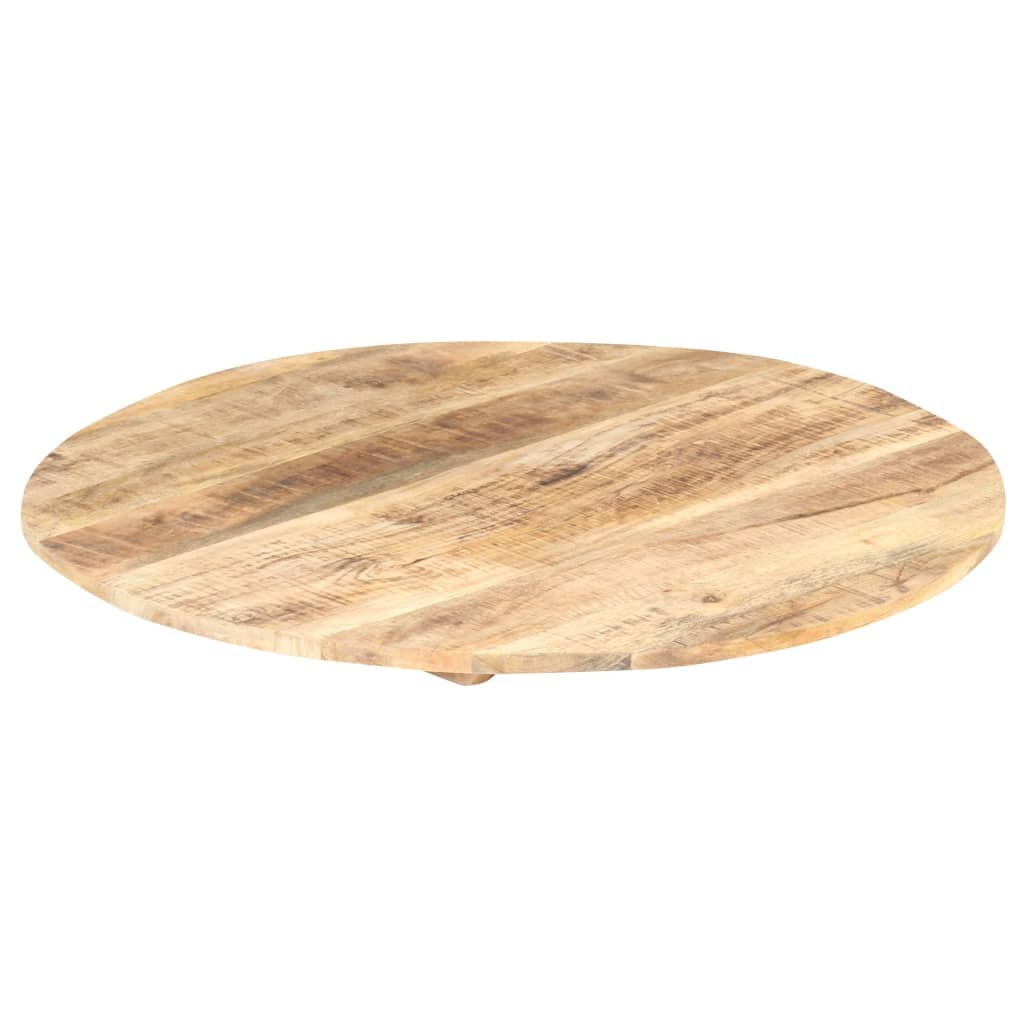 Table Top Ø50x(1.5-1.6) cm Solid Wood Mango
