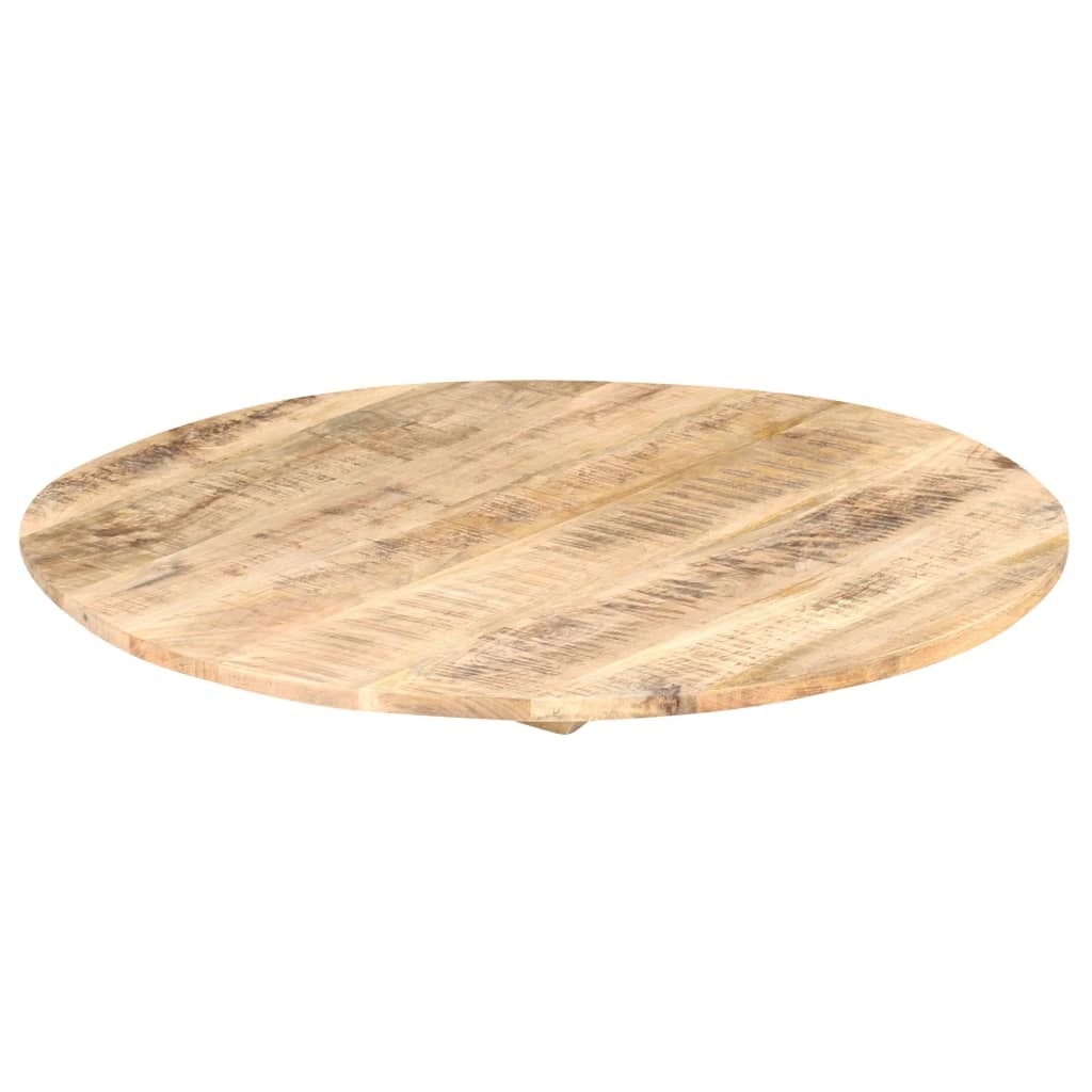 Table Top Ø50x(1.5-1.6) cm Solid Wood Mango