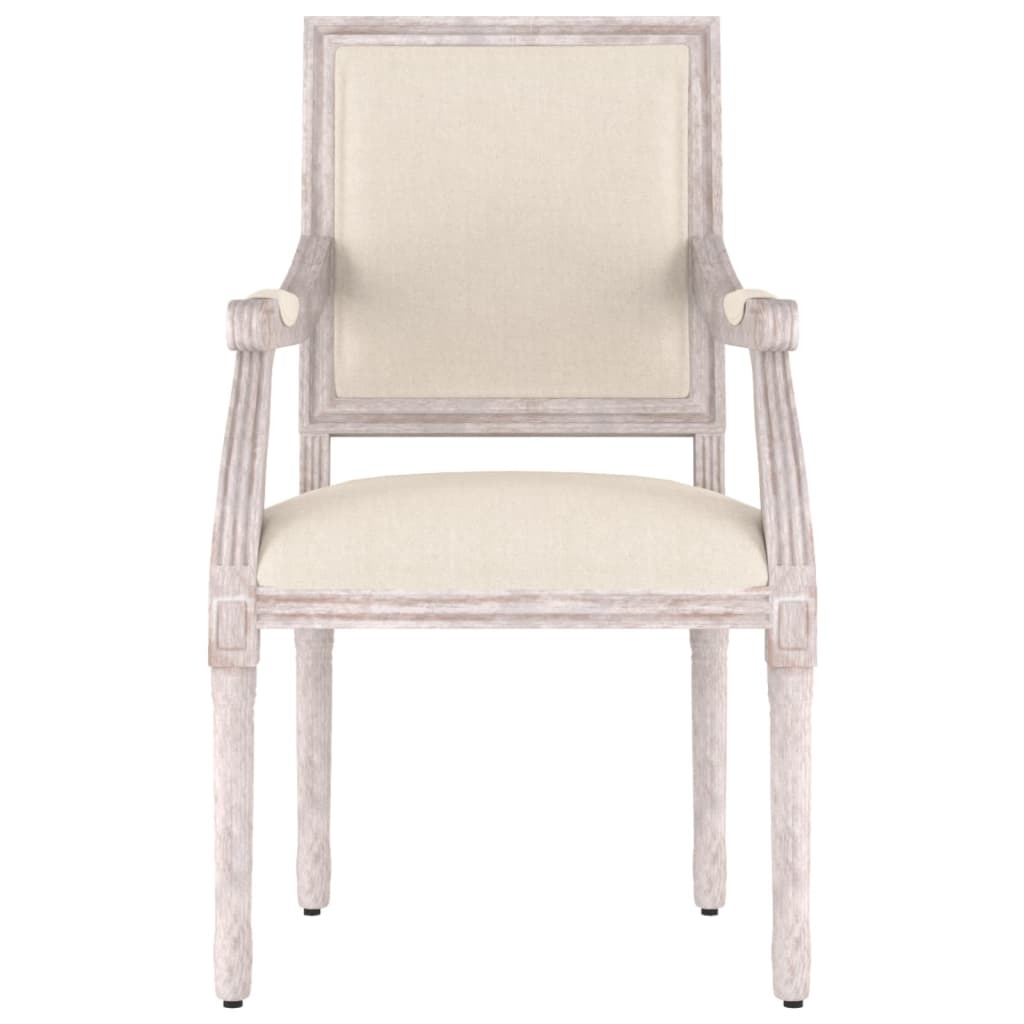 Sofa Chair Beige 54x59x99 cm linen