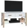 Estella TV Cabinet White 82x38x45 cm Engineered Wood
