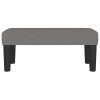 Bench Dark Grey 70x30x30 cm Fabric