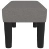 Bench Dark Grey 70x30x30 cm Fabric