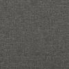 Bed Frame Dark Grey 153×203 cm Queen Fabric