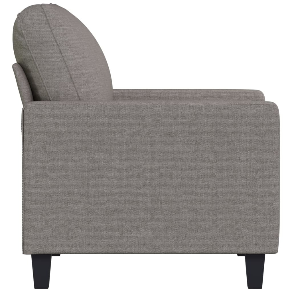 Finchley Sofa Chair Light Grey 60 cm Fabric