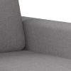 Corvallis Sofa Chair Light Grey 60 cm Fabric