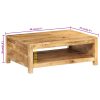 Coffee Table 80x55x30 cm Solid Wood Mango