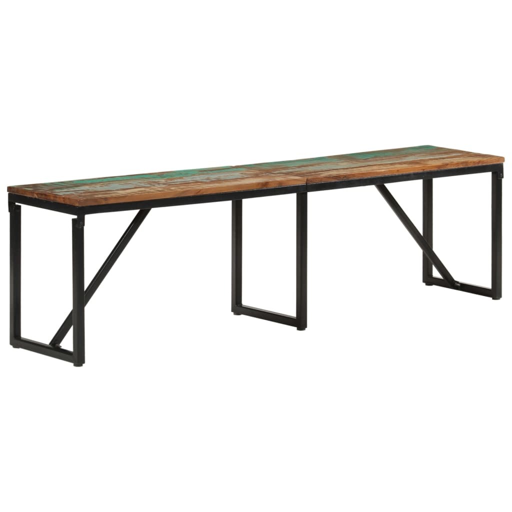 Bench 160x35x46 cm Solid Wood Reclaimed