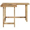 Desk 165x110x75 cm Solid Wood Mango