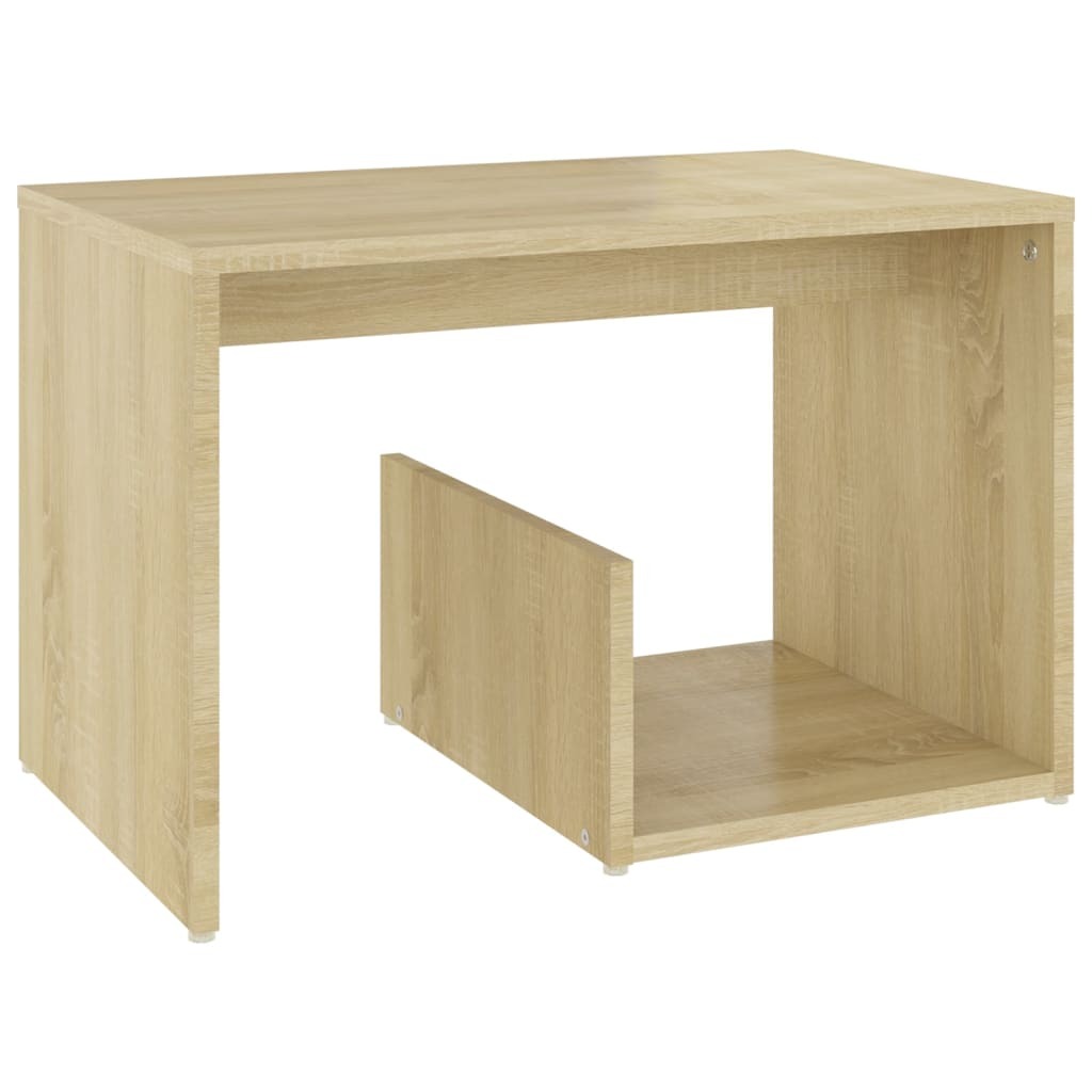 Vandalia Side Table Sonoma Oak 59x36x38 cm Engineered Wood