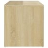 Vandalia Side Table Sonoma Oak 59x36x38 cm Engineered Wood