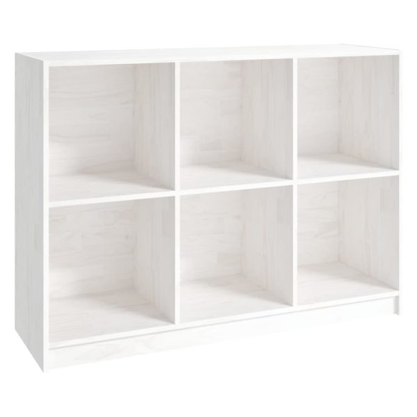 Book Cabinet 104x33x76 cm Solid Pinewood