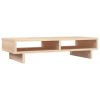 Monitor Stand 60x27x14 cm Solid Wood Pine