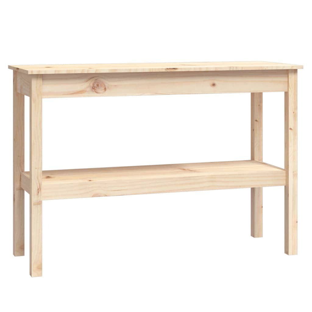 Console Table 110x40x75 cm Solid Wood Pine