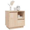 Bedside Cabinets 2 pcs 50x34x50 cm Solid Wood Pine