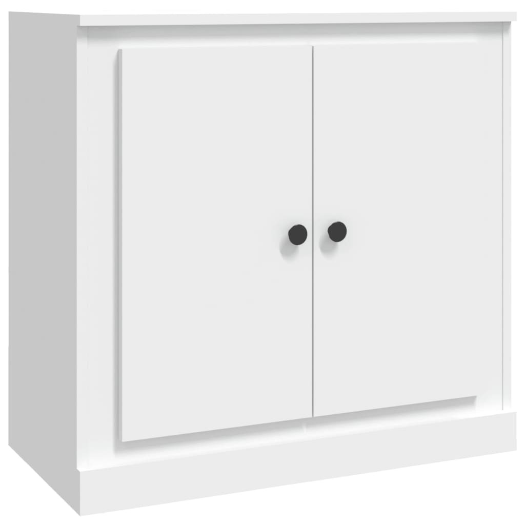 Sideboard White 70×35.5×67.5 cm Engineered Wood