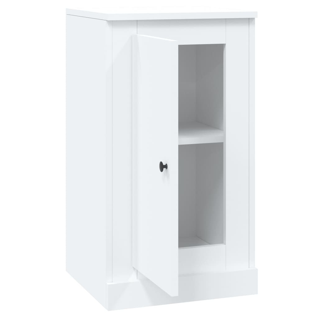 Sideboard White 37.5×35.5×67.5 cm Engineered Wood