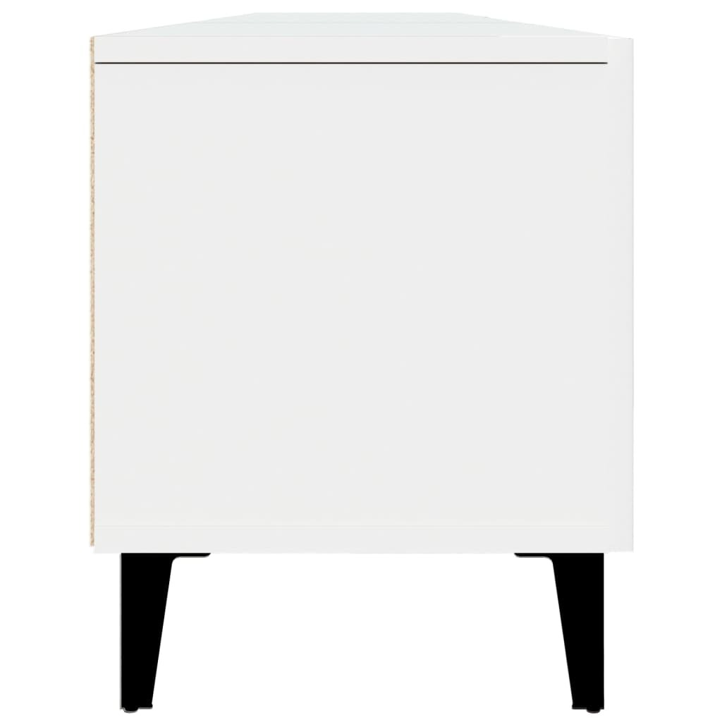 TV Cabinet White 180×31.5×40 cm Engineered Wood