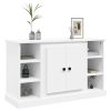 Sideboard White 100×35.5×60 cm Engineered Wood