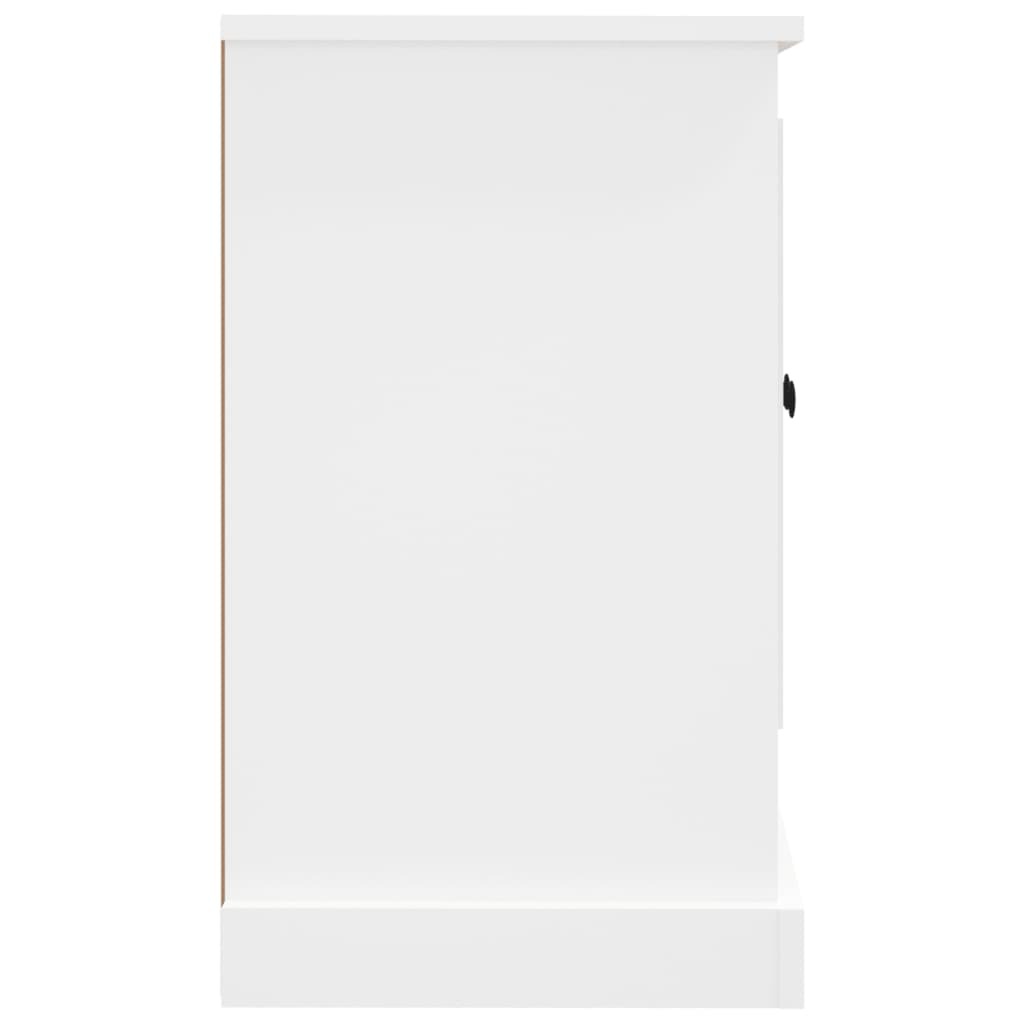 Sideboard White 100×35.5×60 cm Engineered Wood